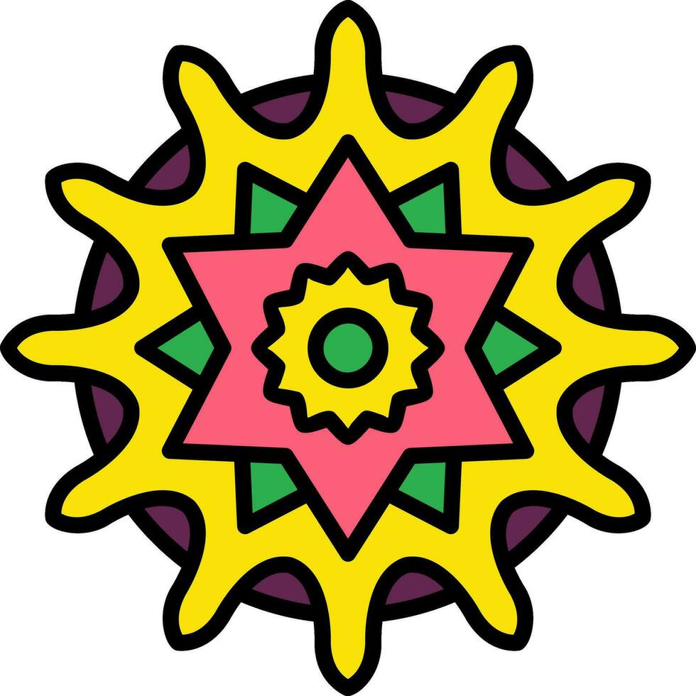 Mandala Vector Icon