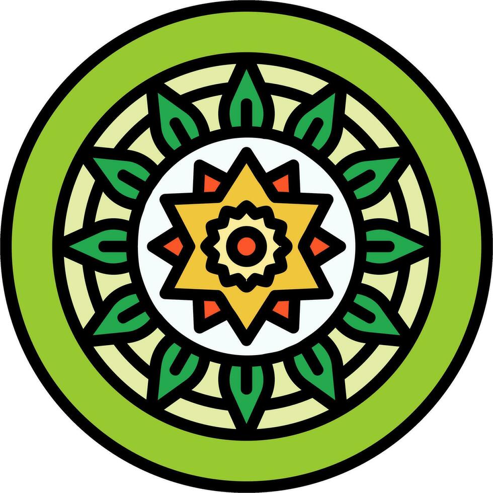 Mandala Vector Icon