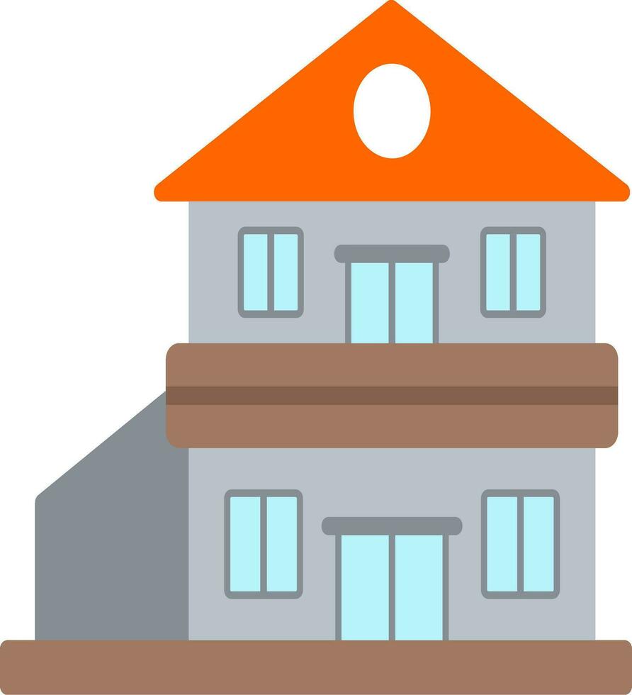 Mansion Vector Icon