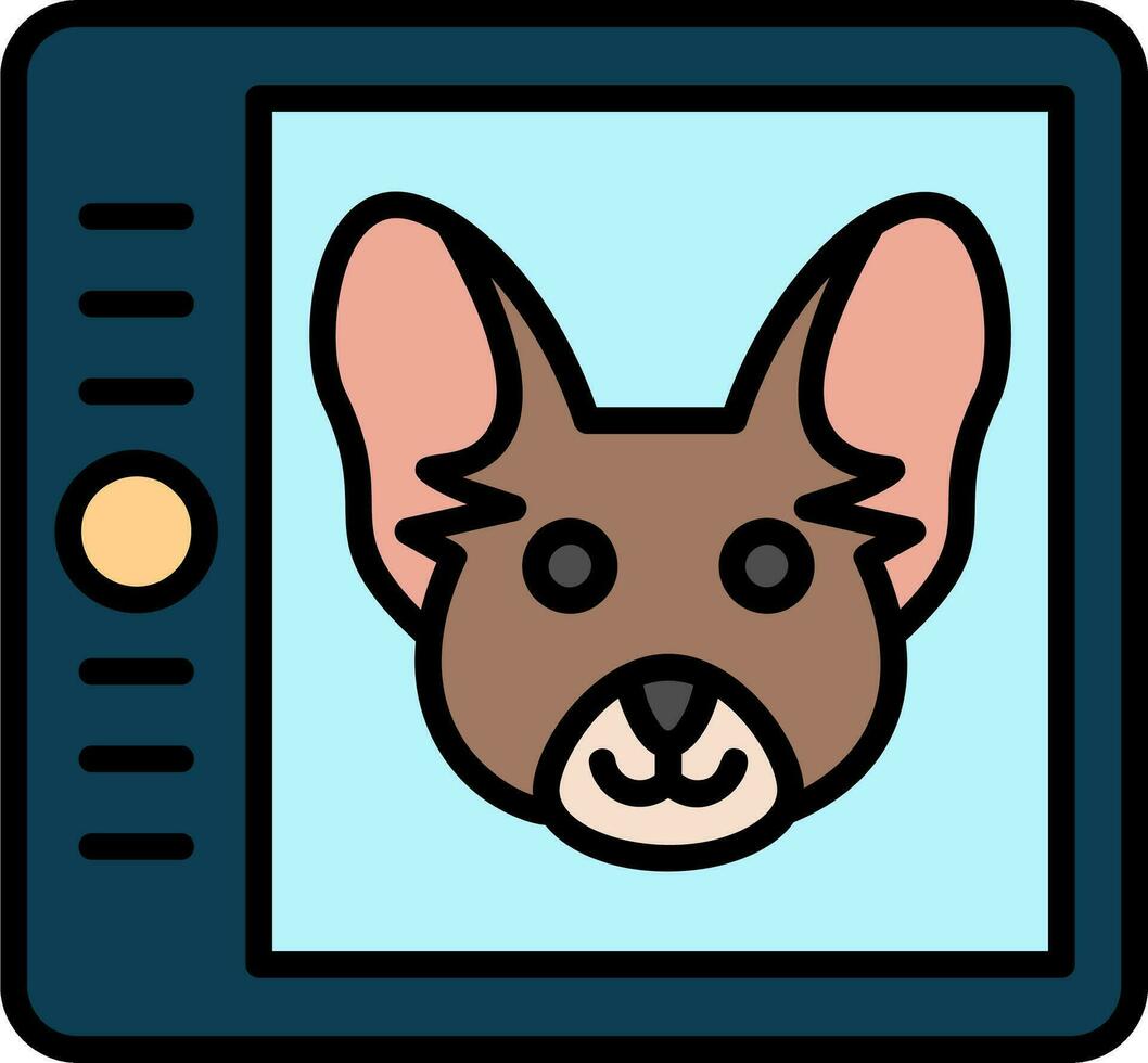 Graphic Tablet Vector Icon