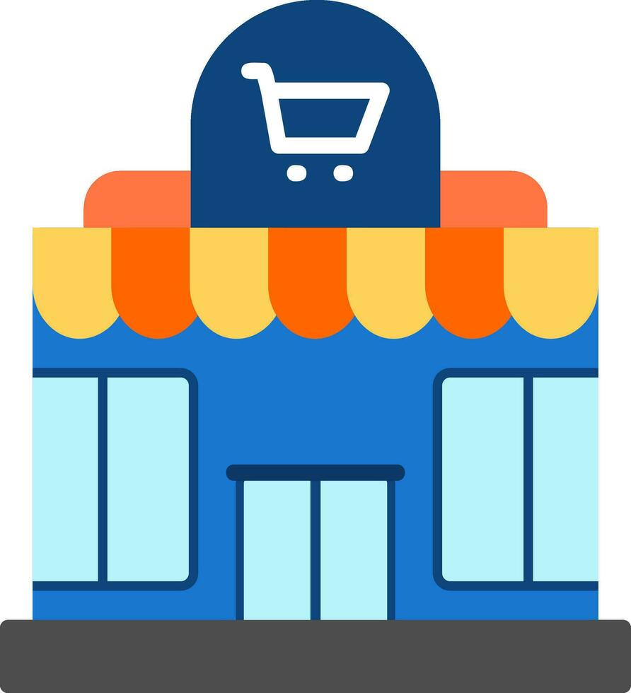 Supermarket Vector Icon