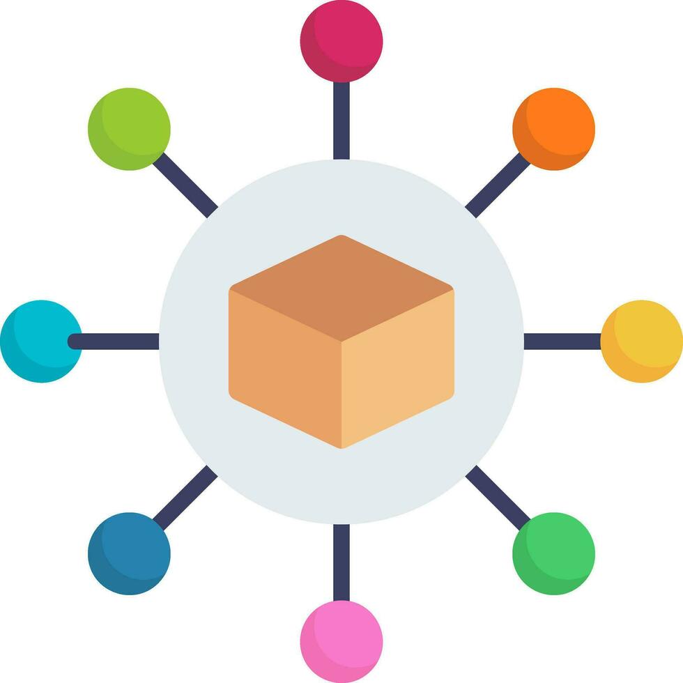 Distribution Vector Icon