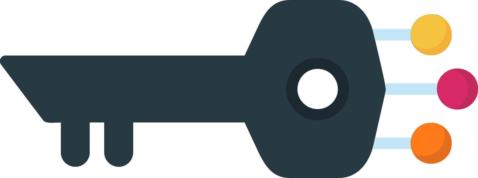 Digital Key Vector Icon 31013009 Vector Art at Vecteezy