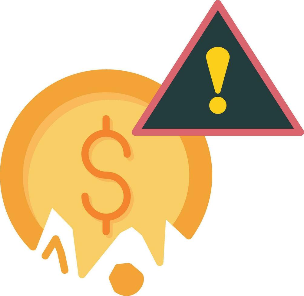 Insolvent Vector Icon