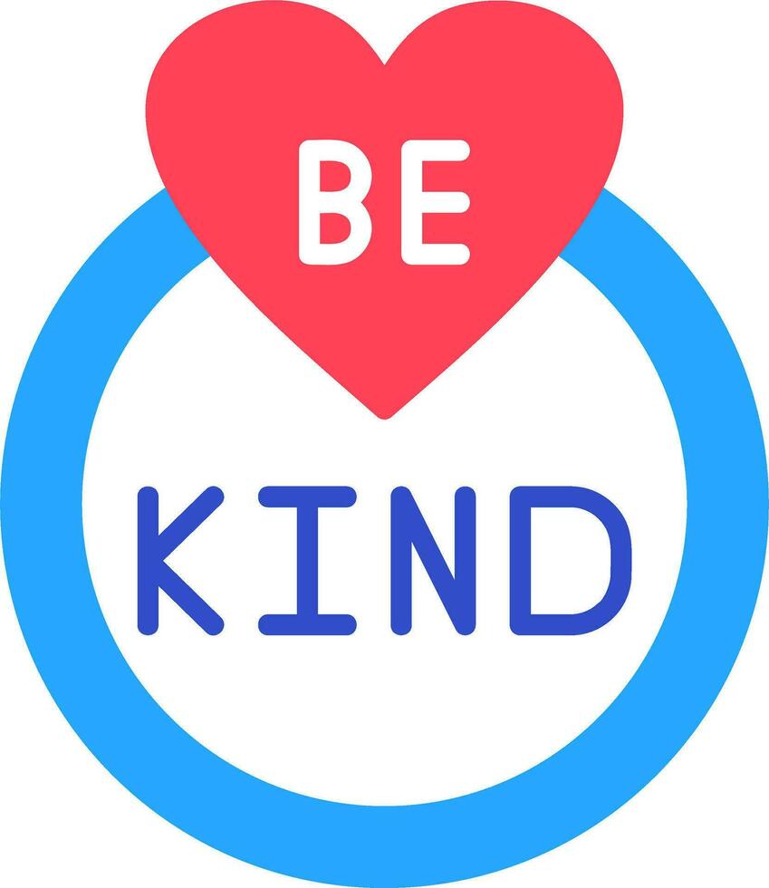 Be Kind Vector Icon