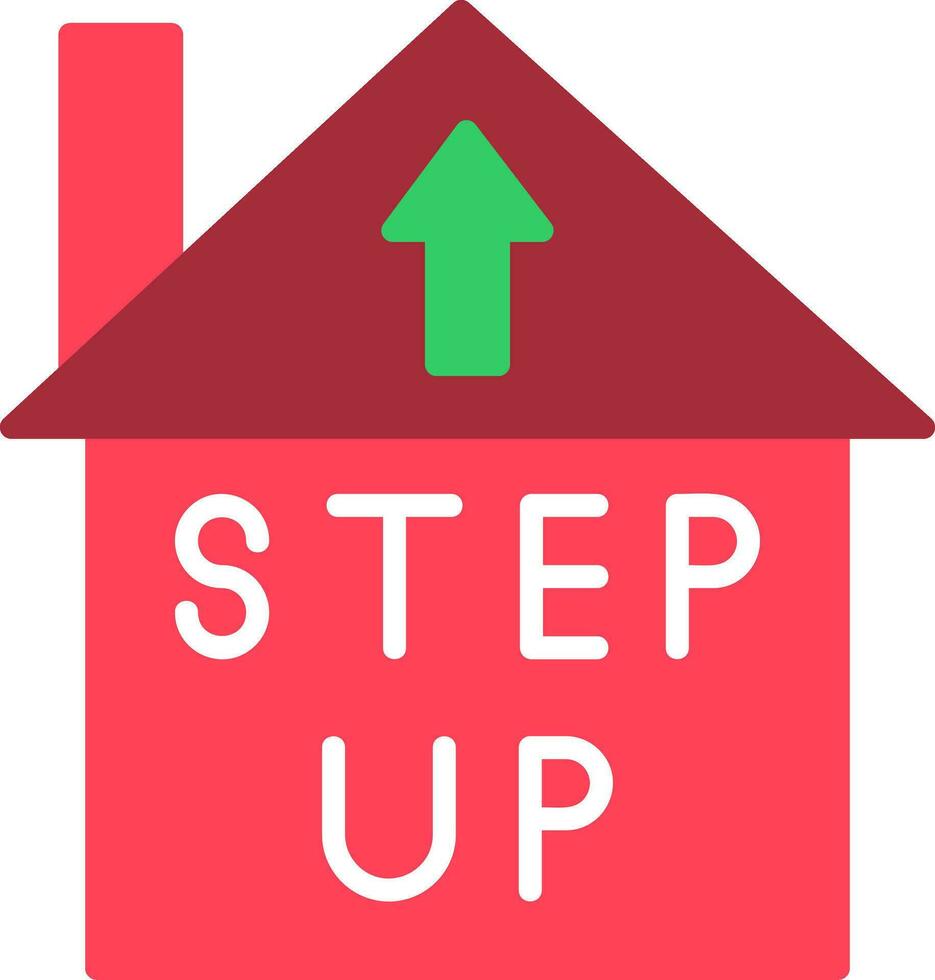 Step Up Vector Icon