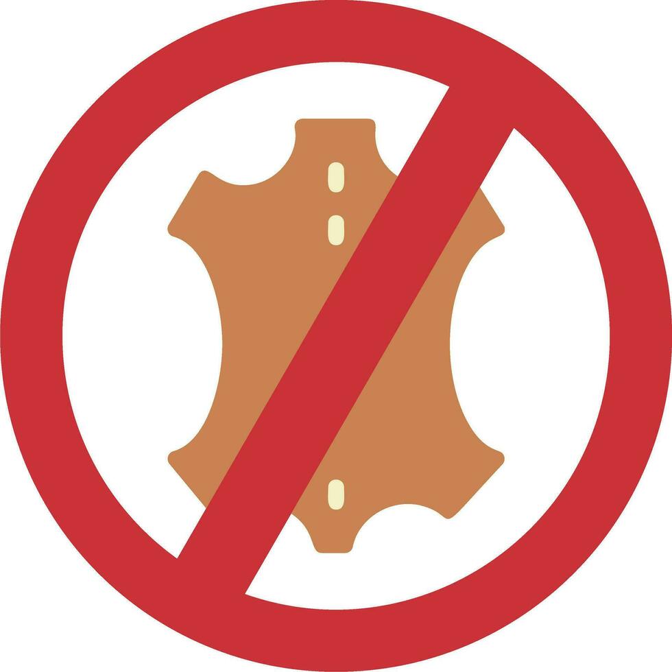 no leather Vector Icon