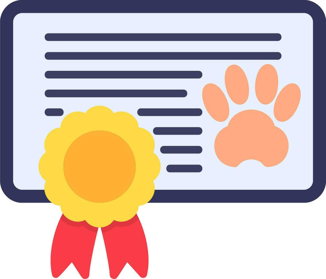 certificate Vector Icon