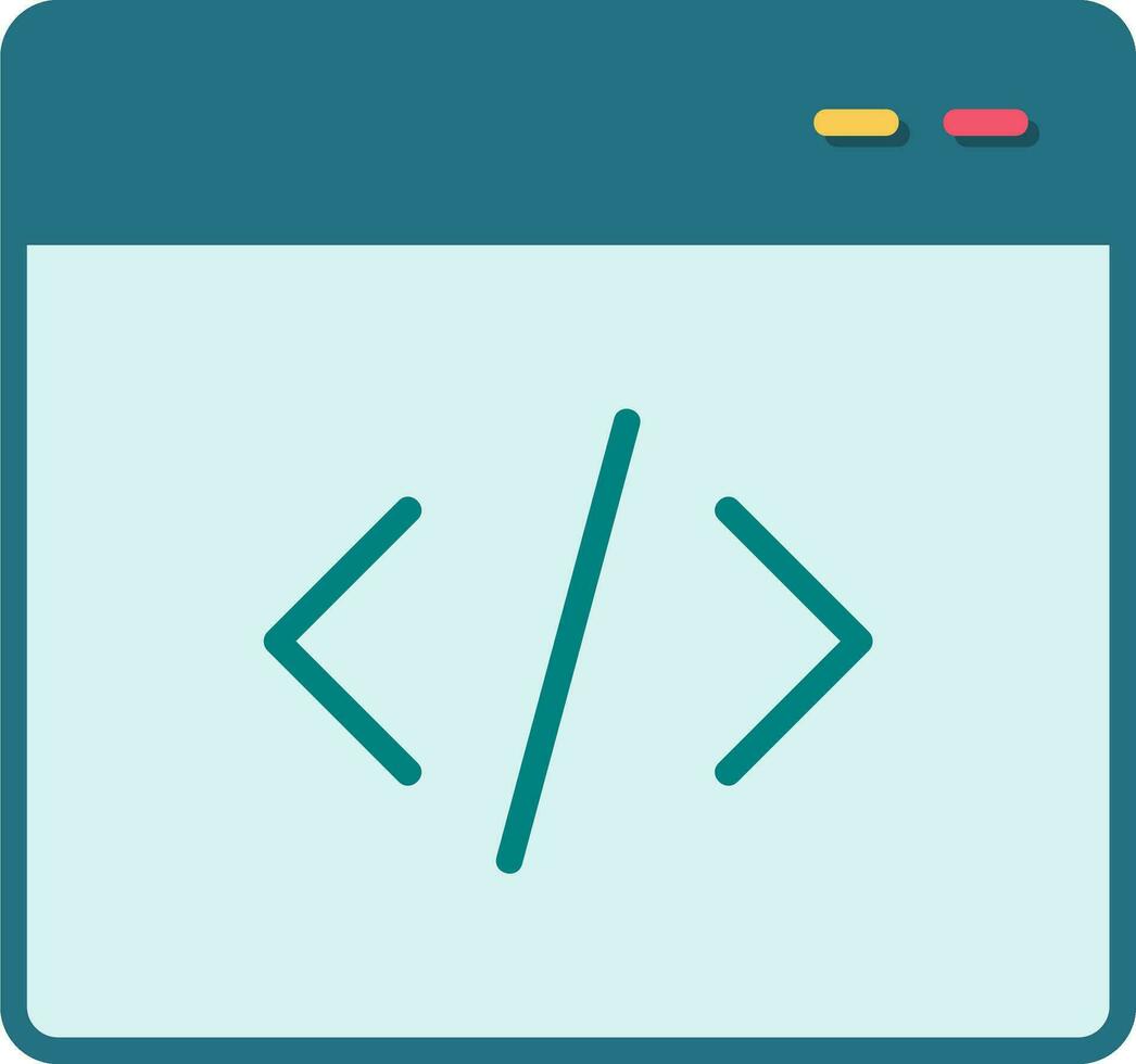 Coding Vector Icon