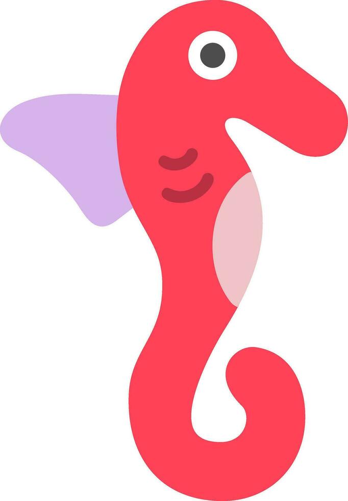 Seahorse Vector Icon