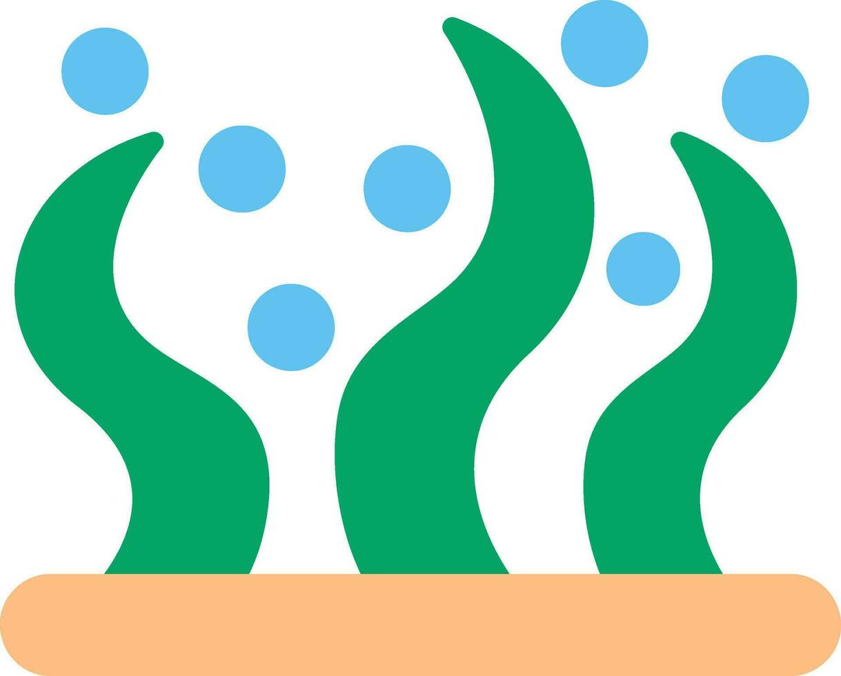 Seaweed Vector Icon