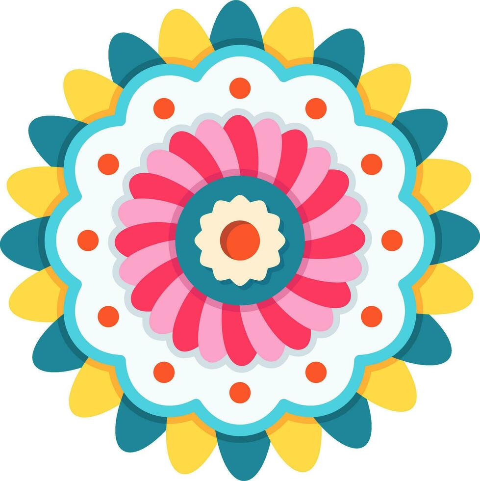 Mandala Vector Icon