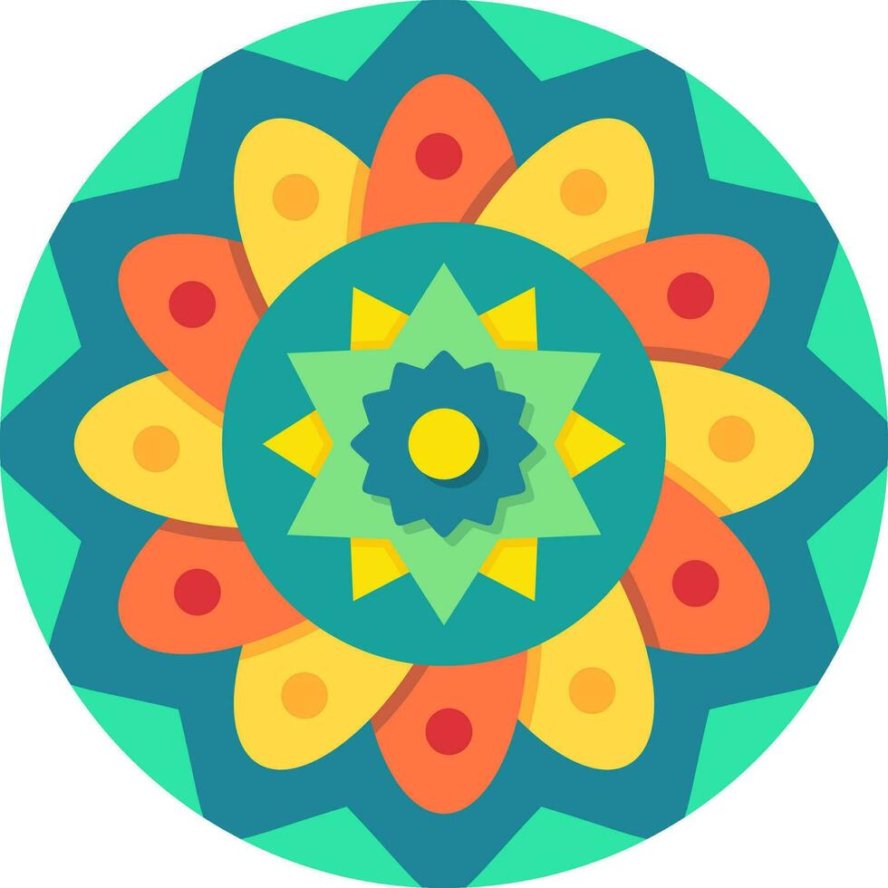 Mandala Vector Icon