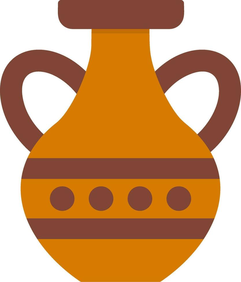 icono de vector de florero