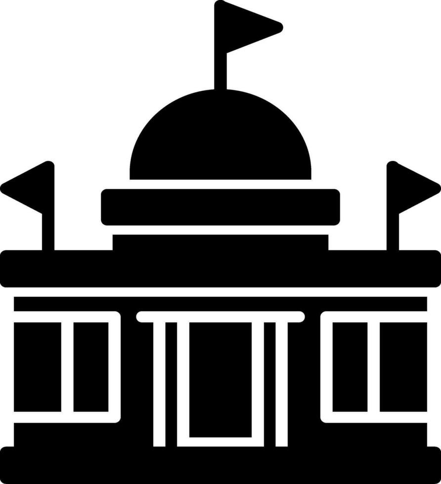 Embassy Vector Icon
