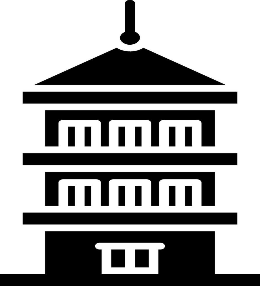 Pagoda Vector Icon