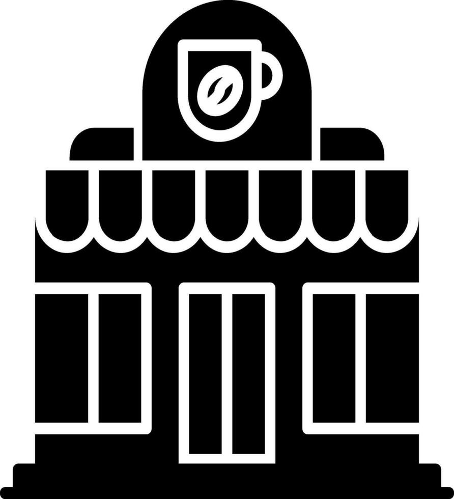 Coffee Shop Vector Icon