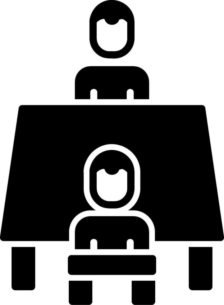 Interview Vector Icon