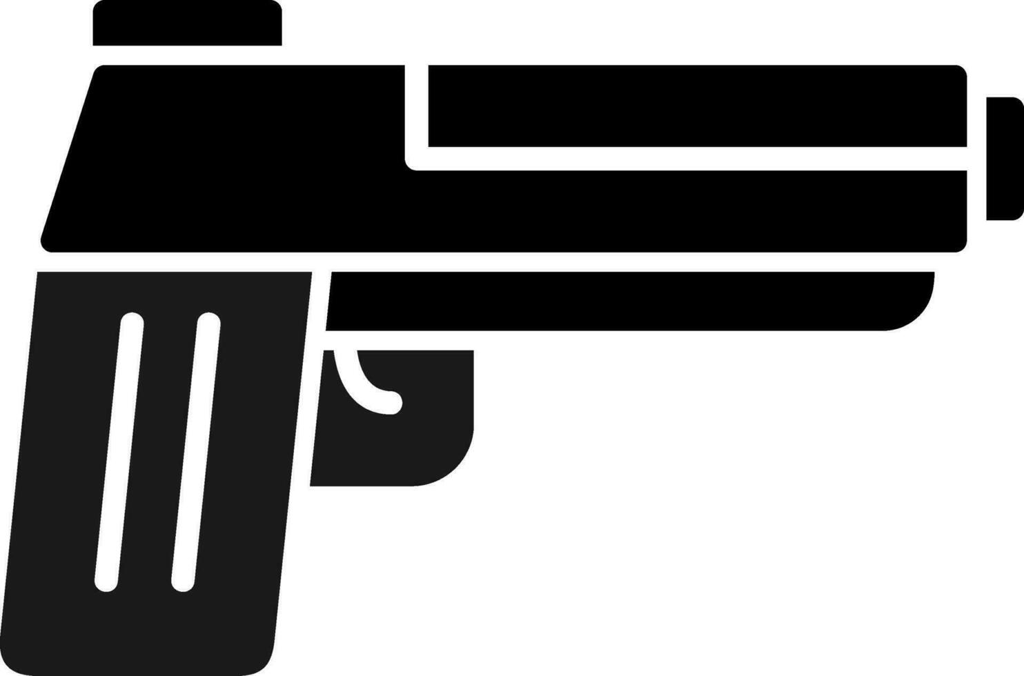 icono de vector de pistola