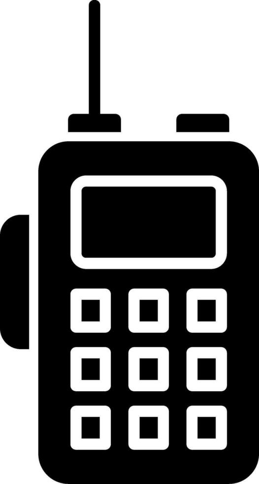 Walkie Talkie Vector Icon