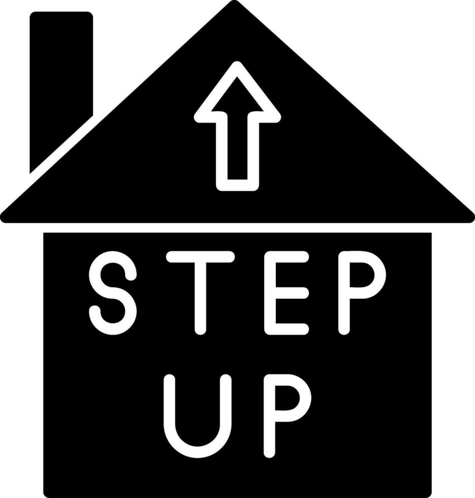 Step Up Vector Icon