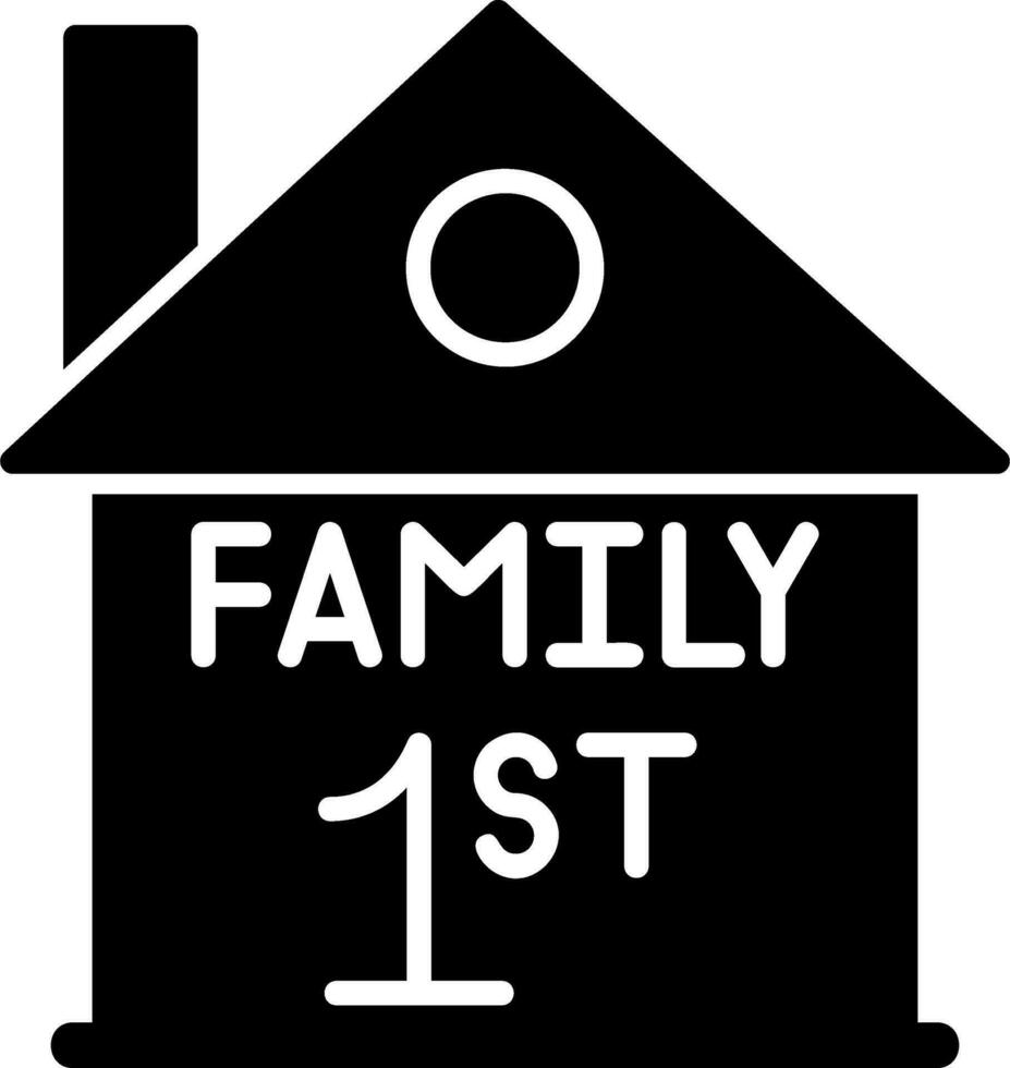 Family First Vector Icon