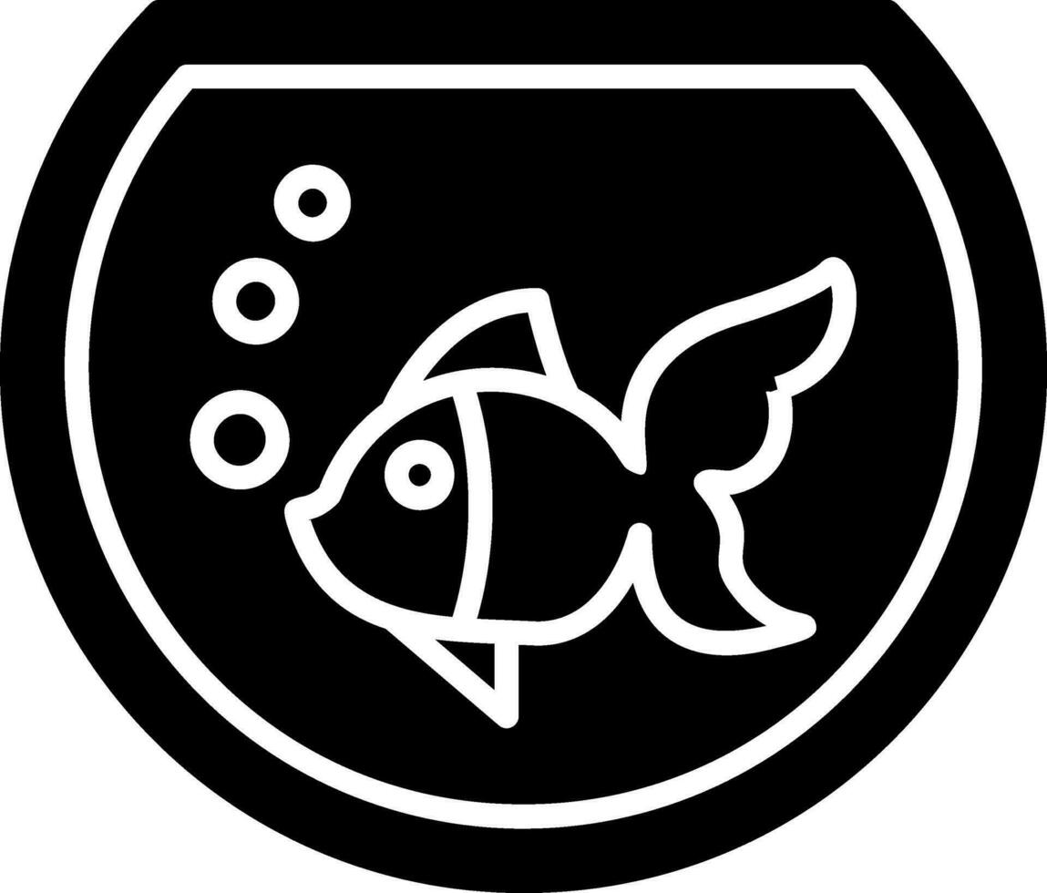 fish bowl Vector Icon