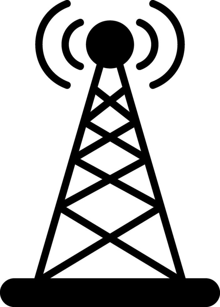 Broadcast Vector Icon