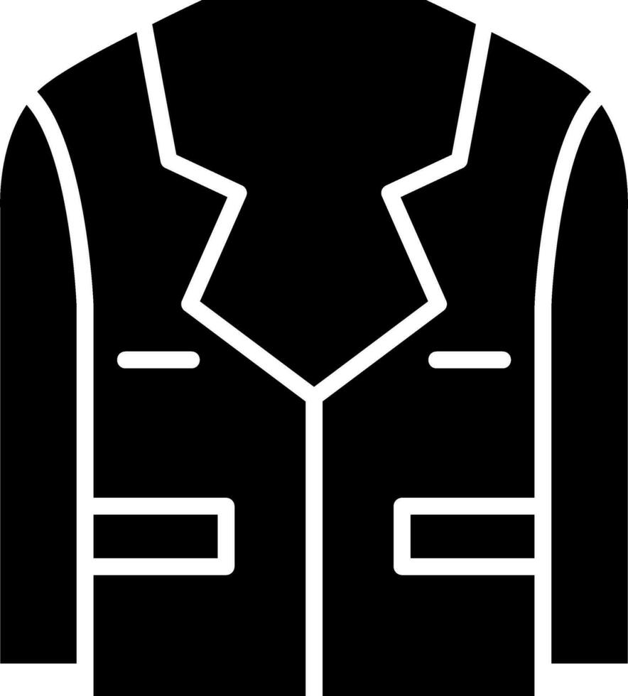 icono de vector de traje