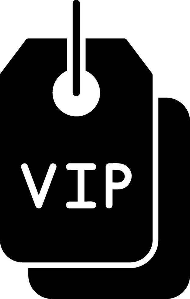 VIP oferta vector icono