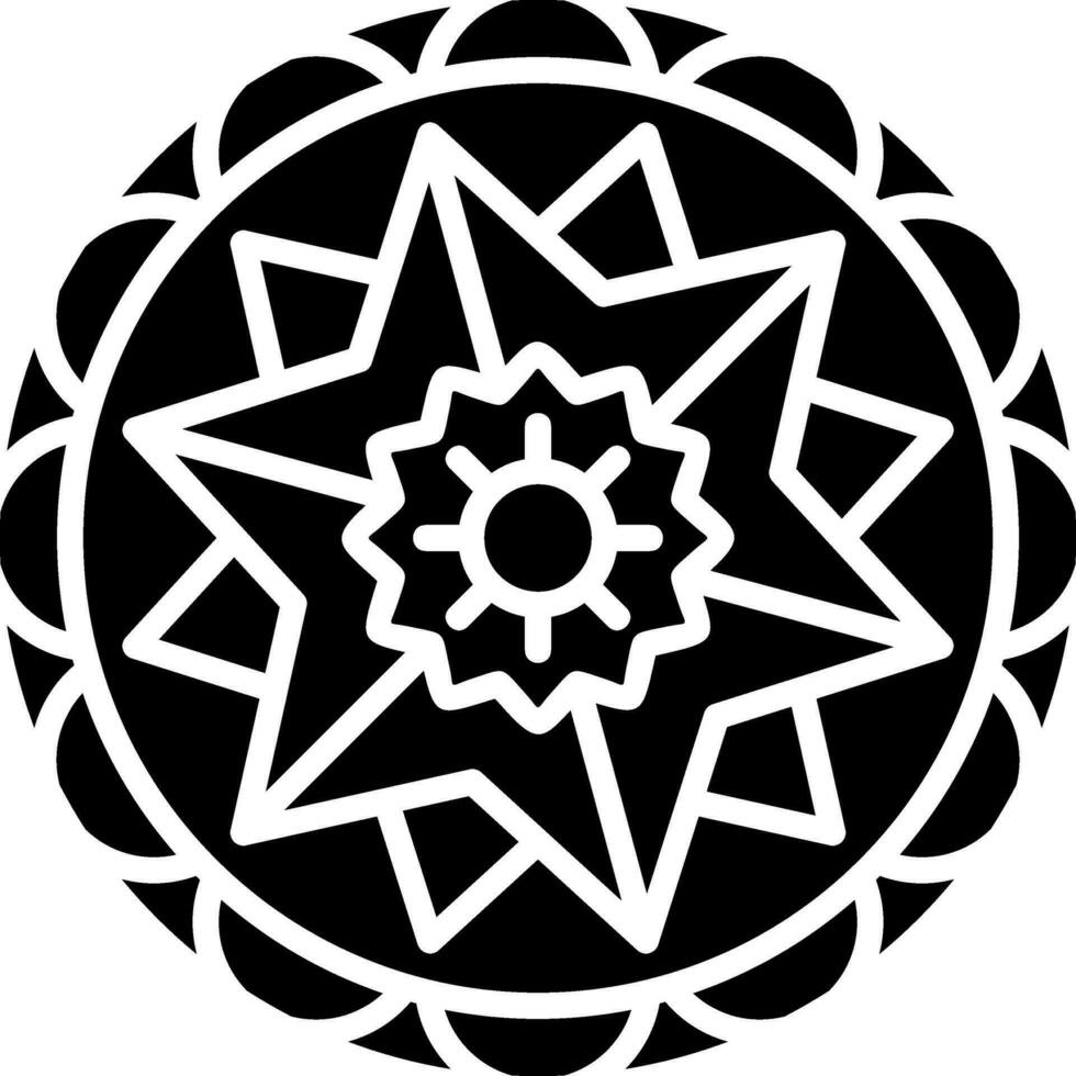 Mandala Vector Icon