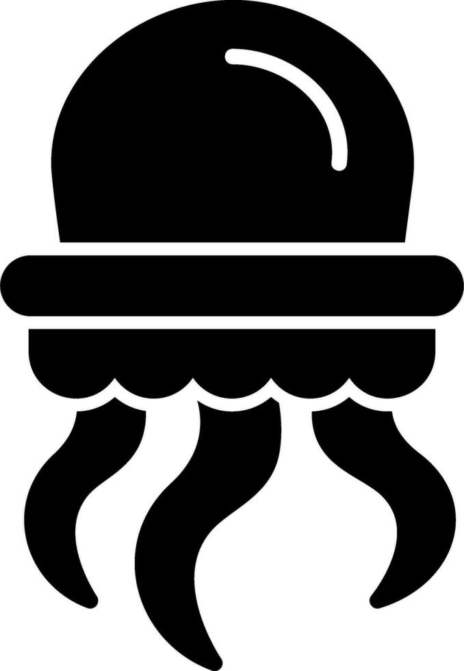 Jellyfish Vector Icon