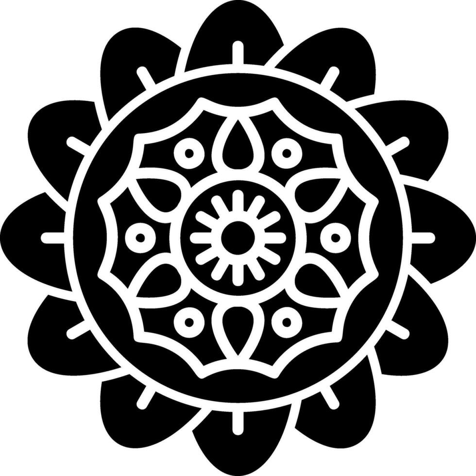Mandala Vector Icon