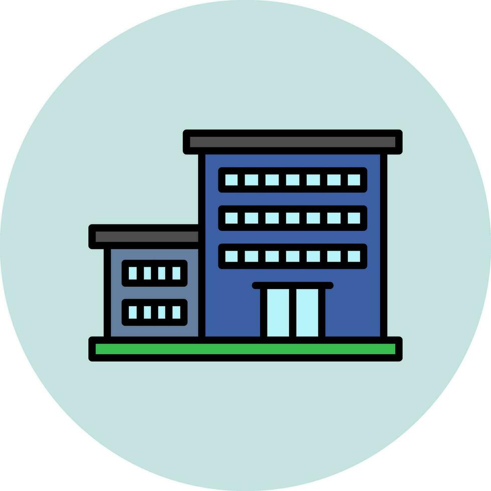 Office Block Vector Icon