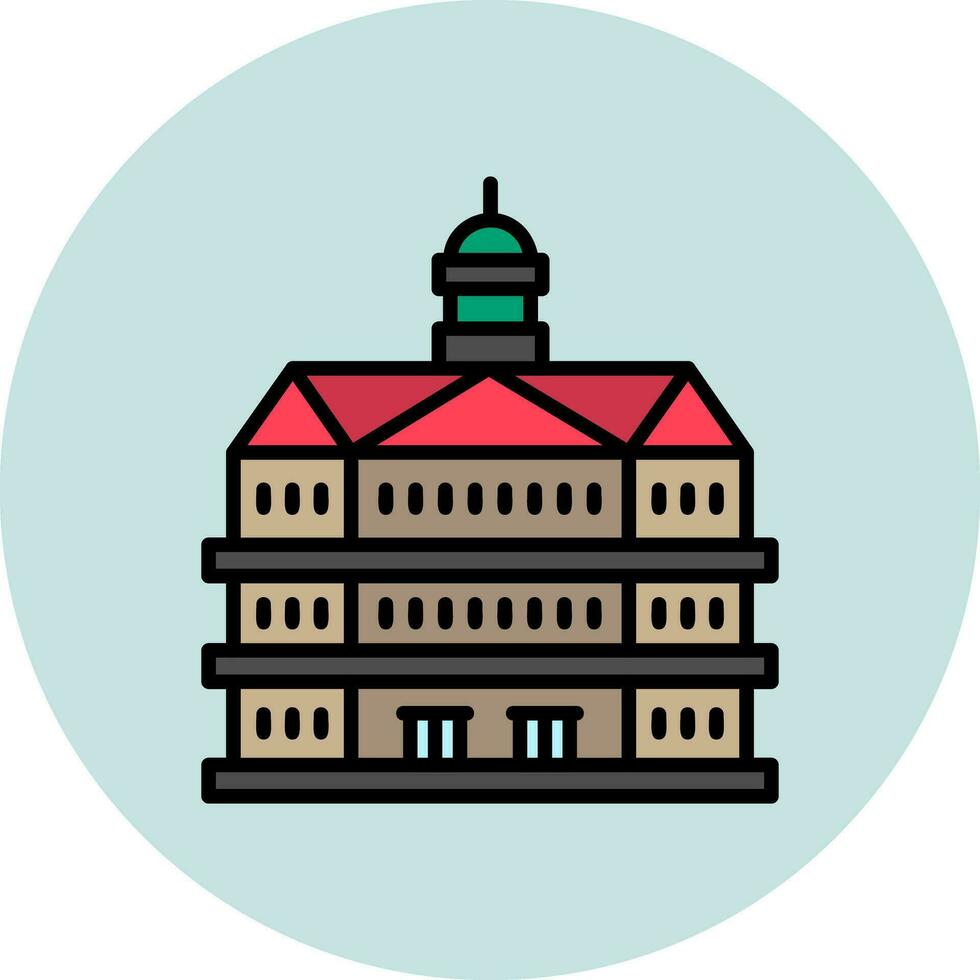 Royal Palace Vector Icon