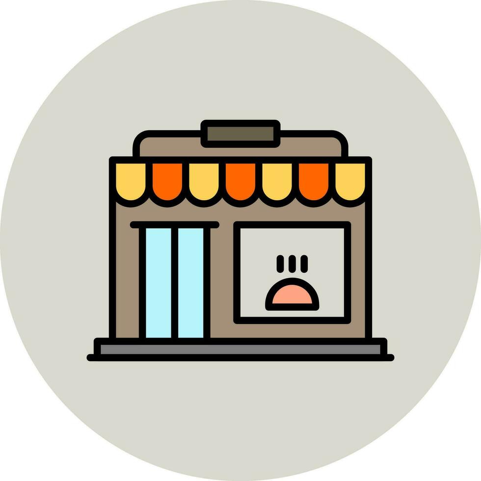 Supermarket Vector Icon