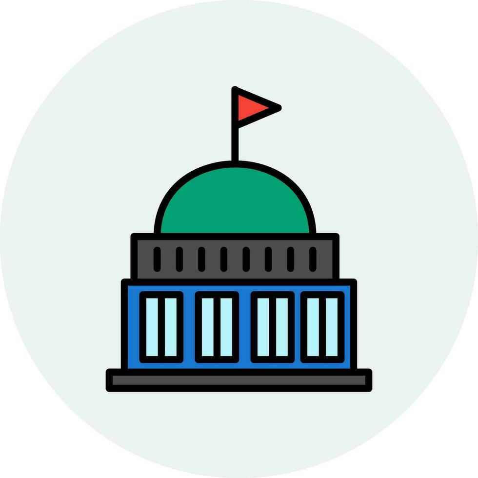 Parliament Vector Icon