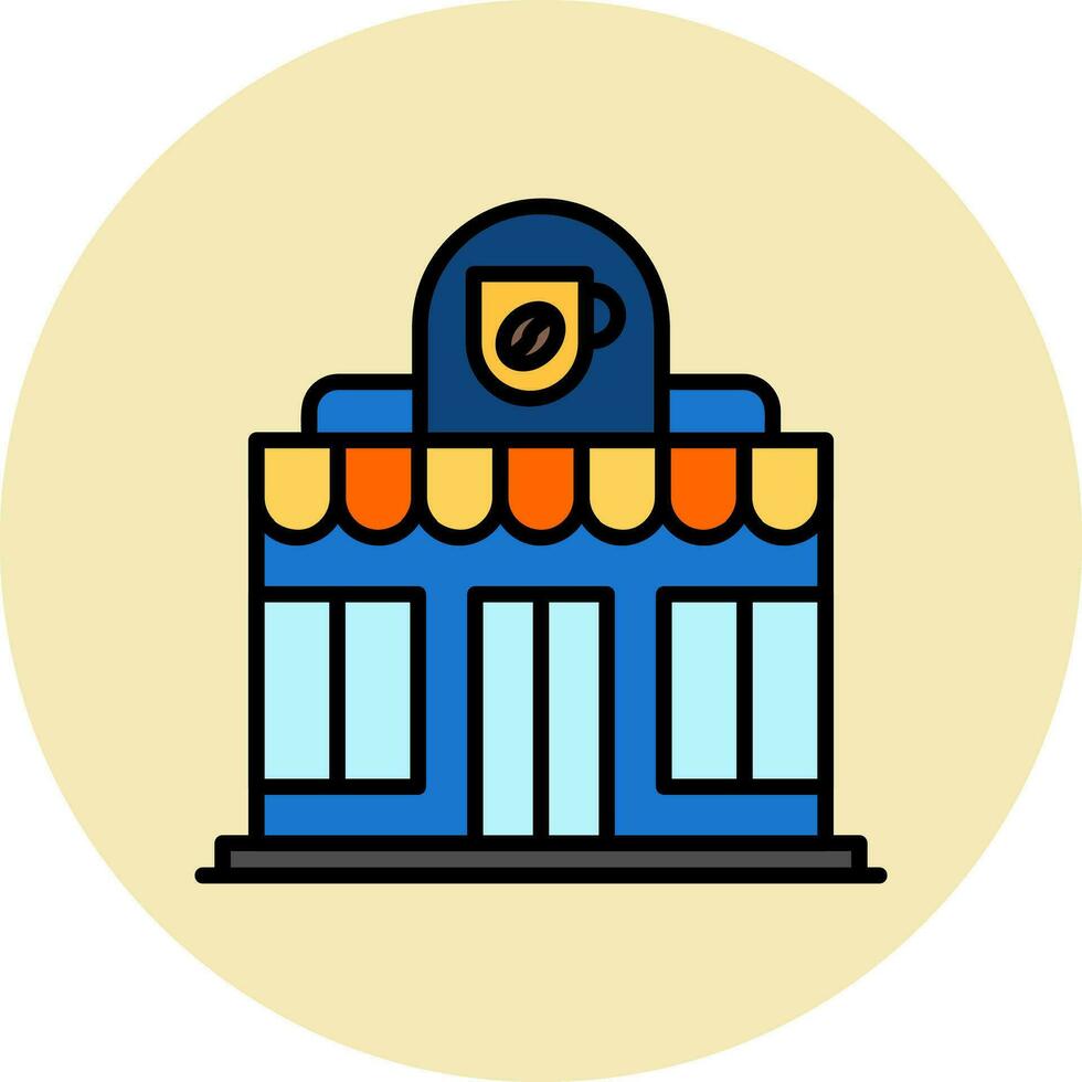 Coffee Shop Vector Icon