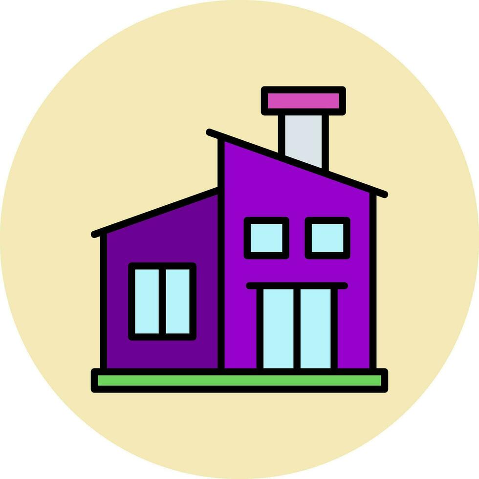 Modern House Vector Icon