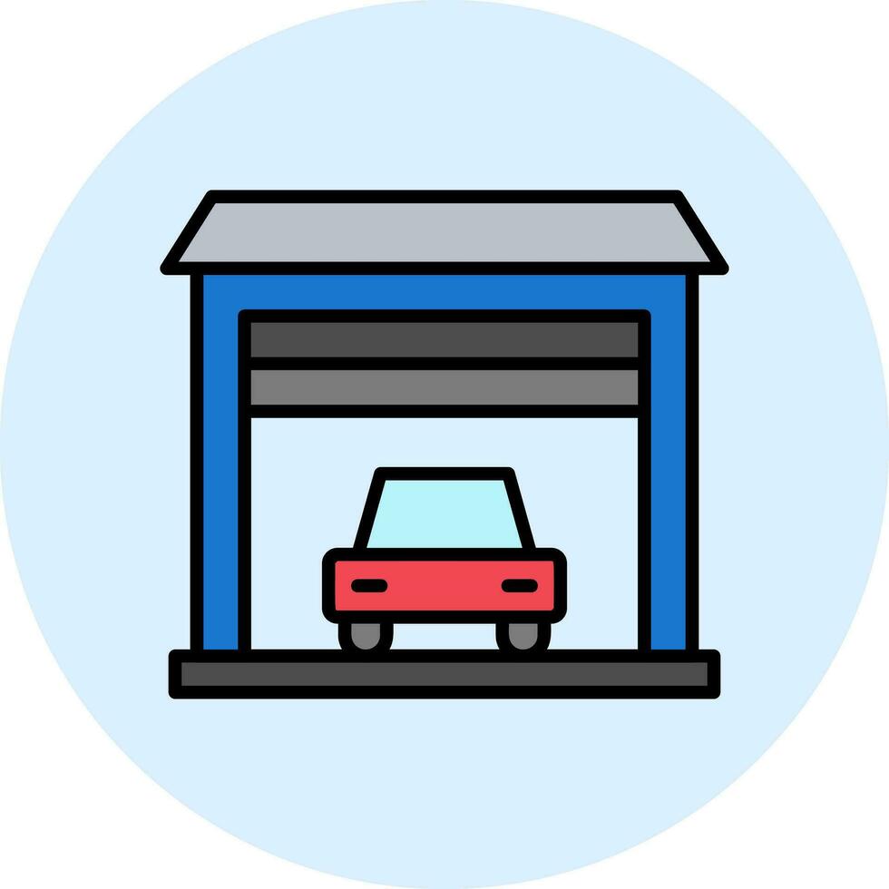 Garage Vector Icon