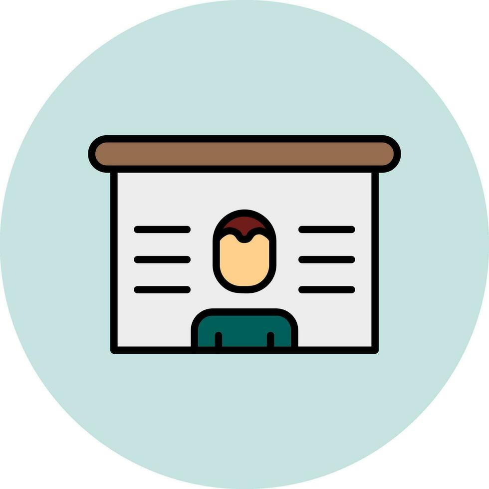Presentation Vector Icon