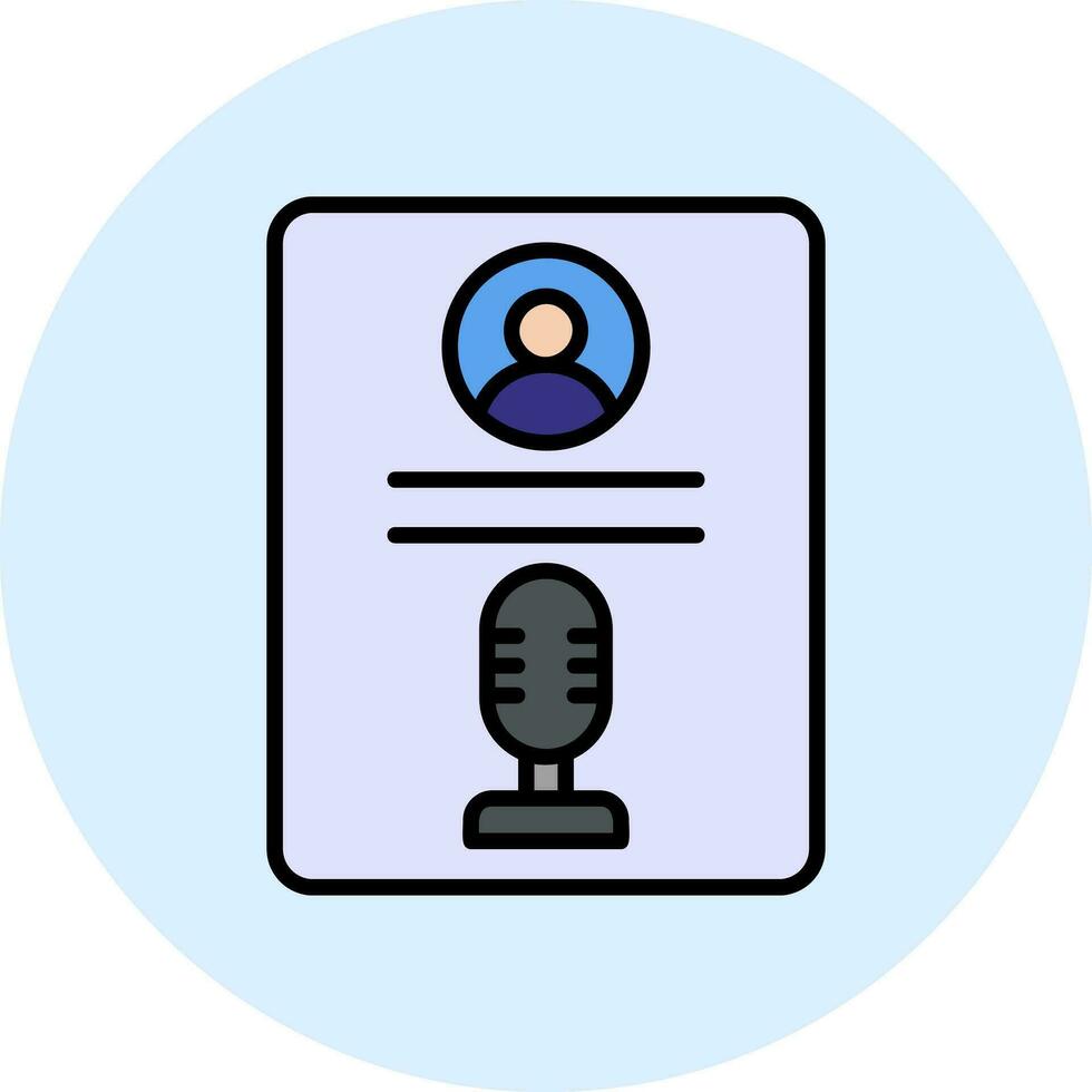 Record Vector Icon