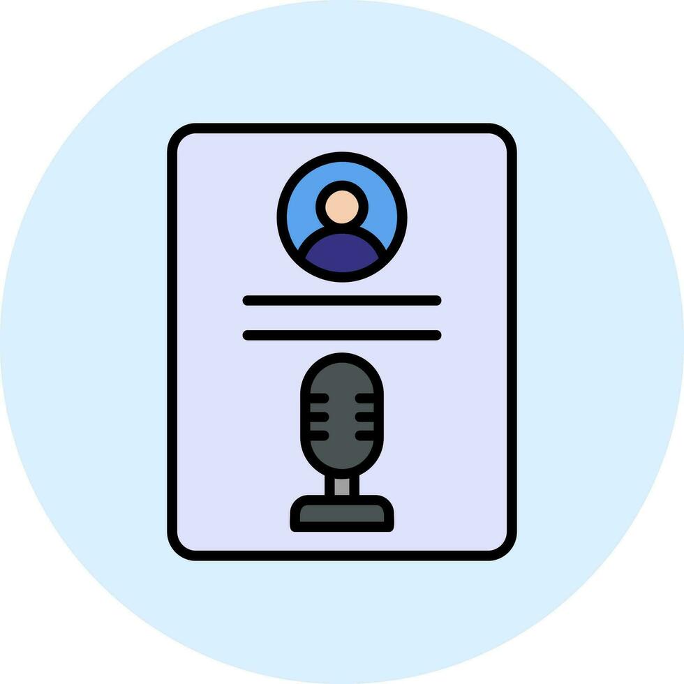 Record Vector Icon