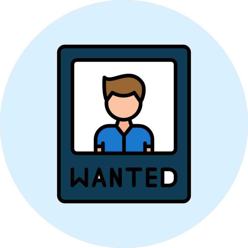 Wanted Vector Icon