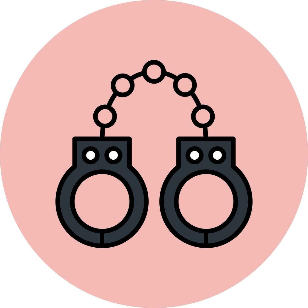 Handcuffs Vector Icon