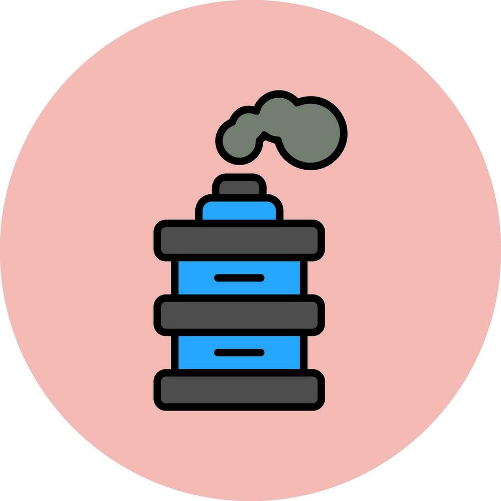 Tear Gas Vector Icon
