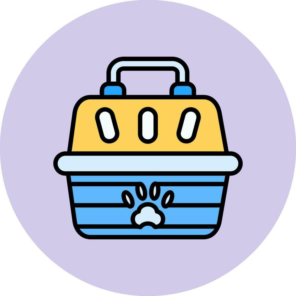 pet carrier Vector Icon