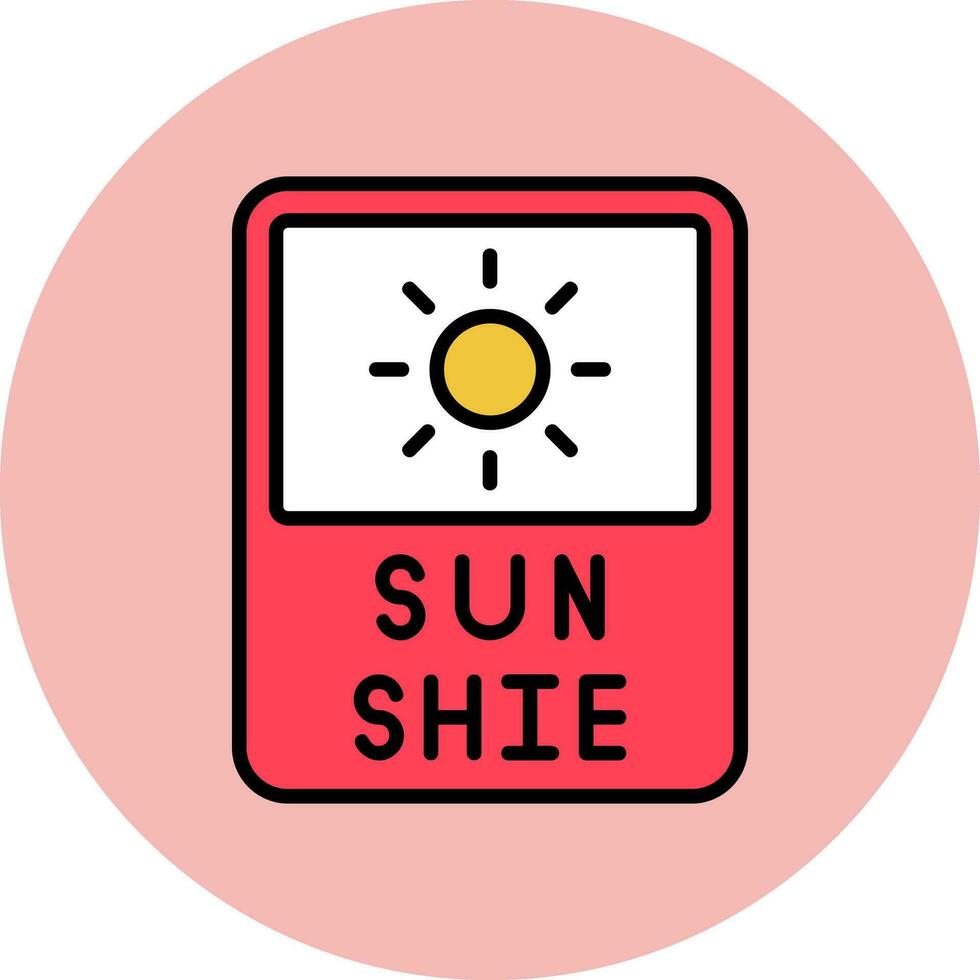 Sunshine Vector Icon