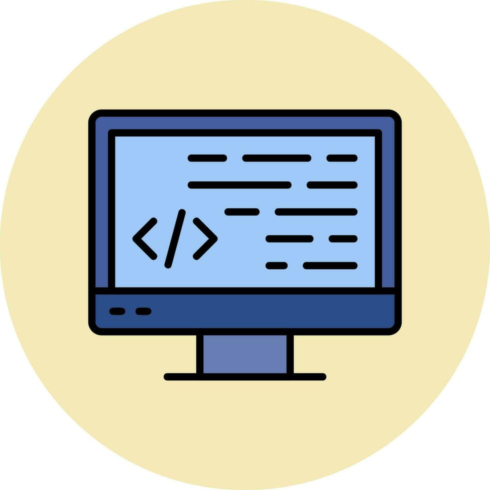 Programing Vector Icon
