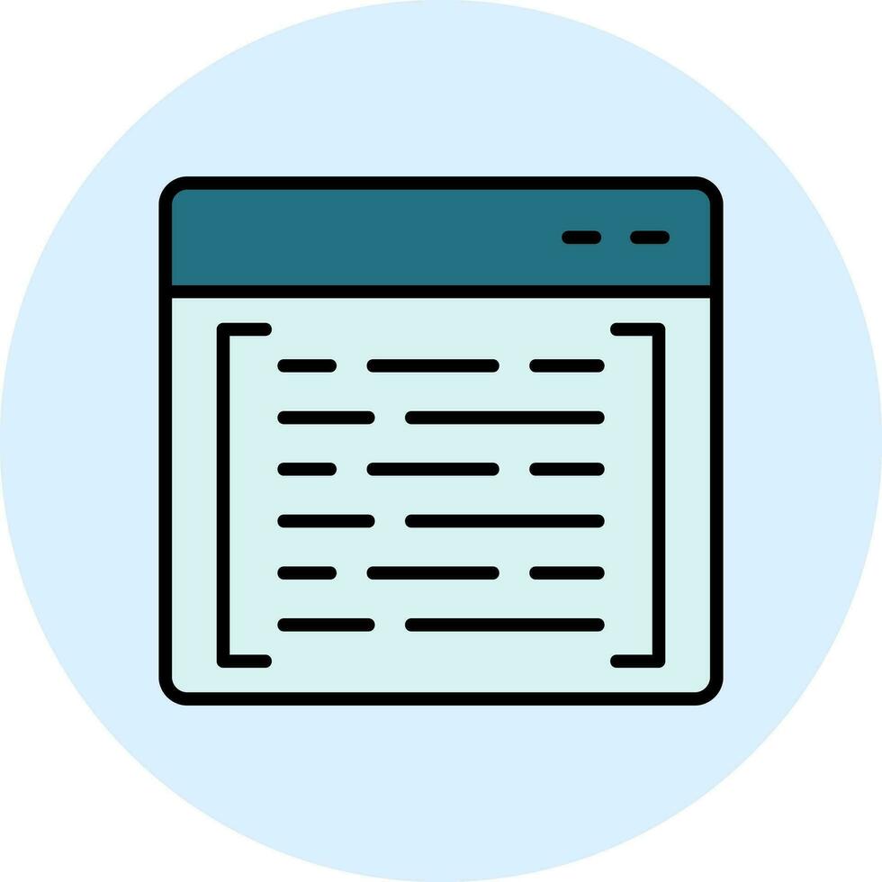 Coding Vector Icon